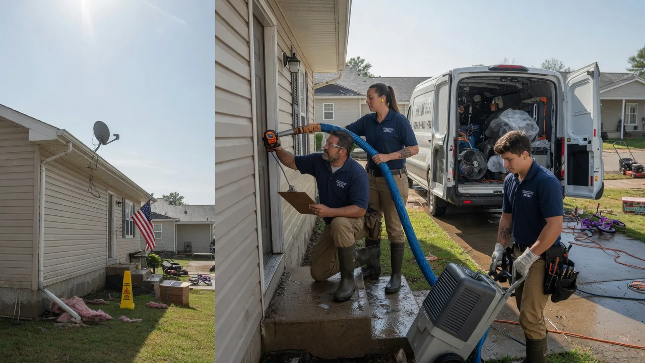 Ceiling Water Damage Restoration in Warwick, MD near me